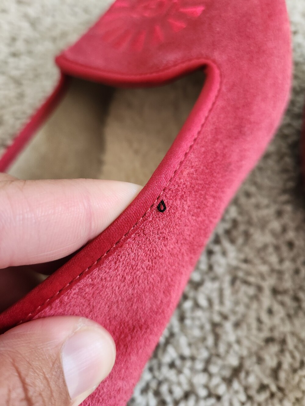 UGG Alloway Suede Flats Size 7 - Picture 10 of 10